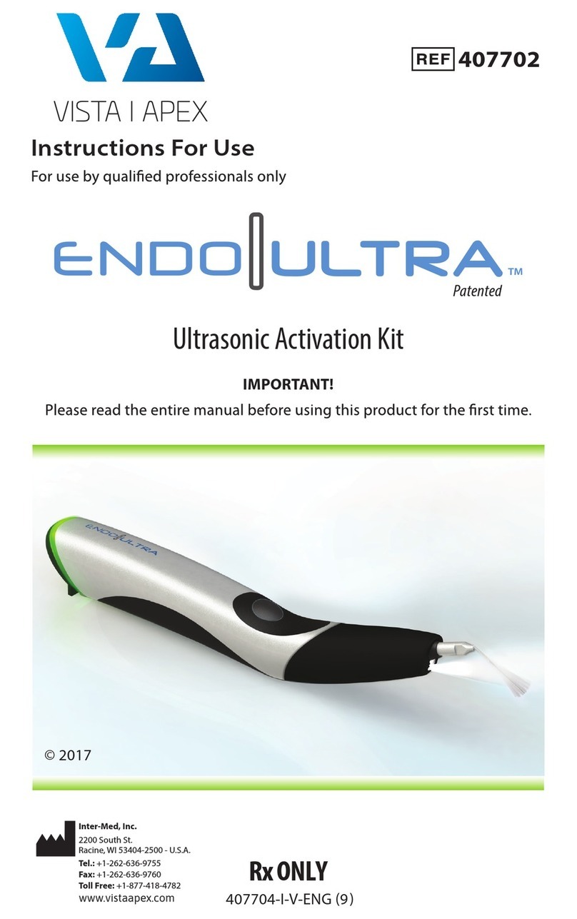Vista Apex EndoUltra Instructions for use