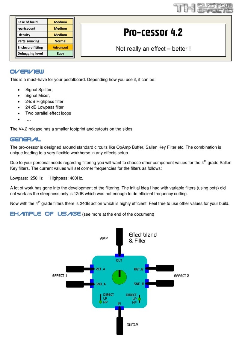 TH Custom Effects Pro-cessor 4.2 quick start guide