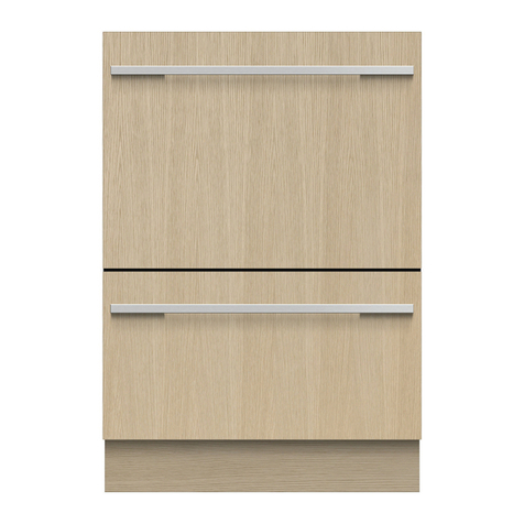 Fisher & Paykel DISHDRAWER DD60DTX6I1 User manual