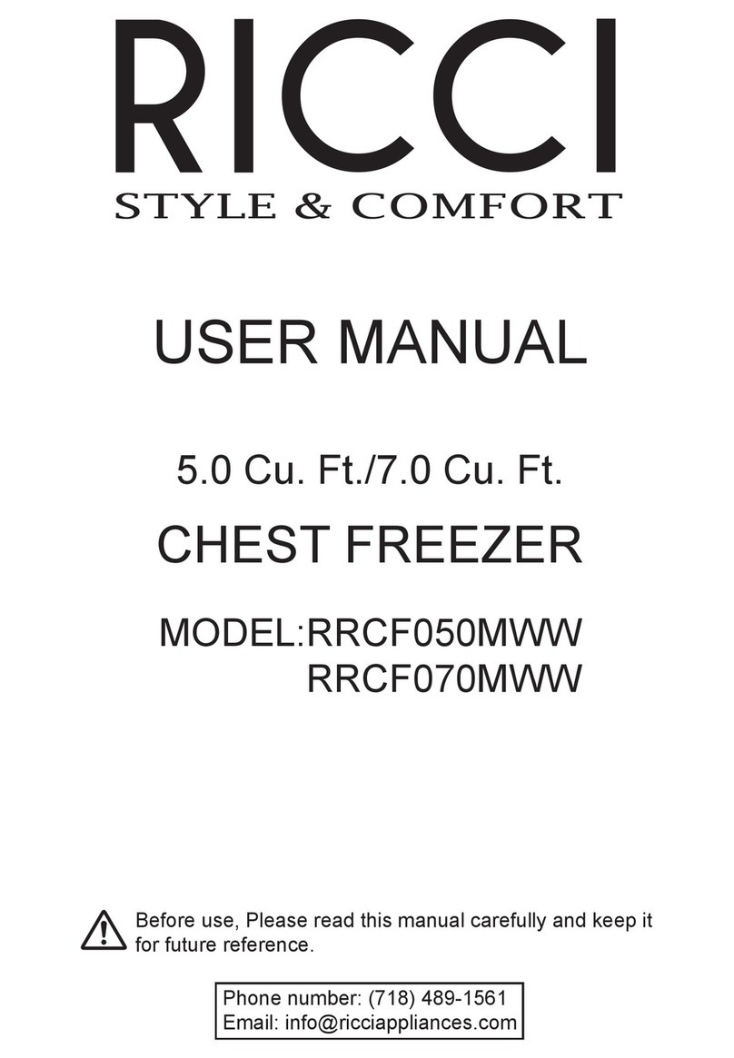 Ricci RRCF050MWW user manual