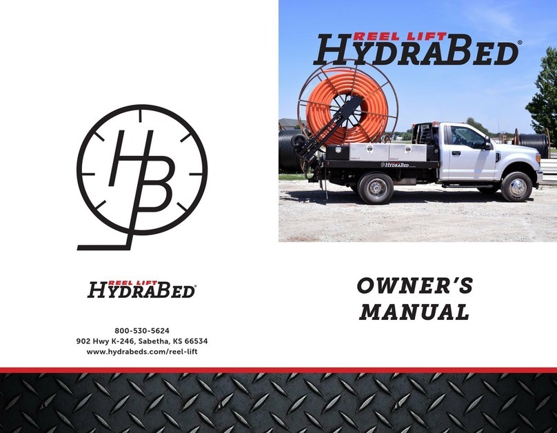 HydraBed Reel Lift owner's manual