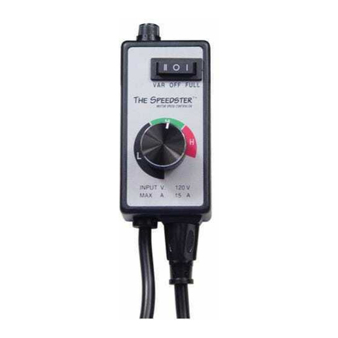 Control Wizard Products The Speedster quick start guide