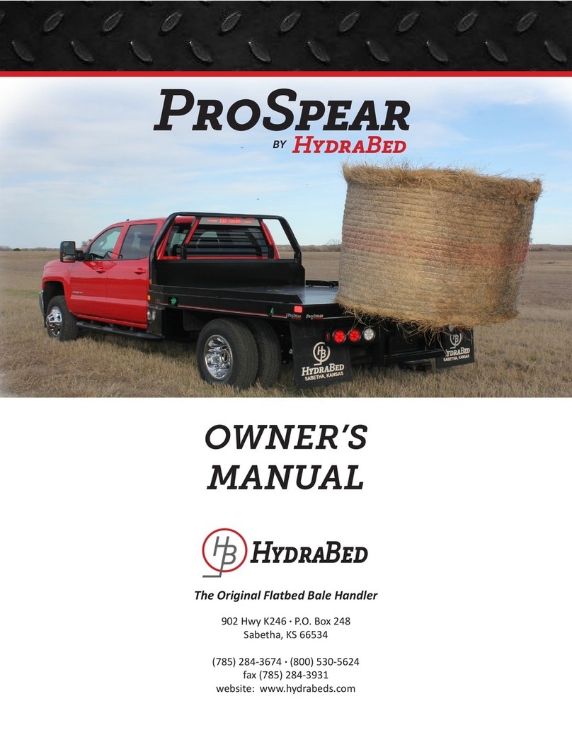 HydraBed ProSpear owner's manual