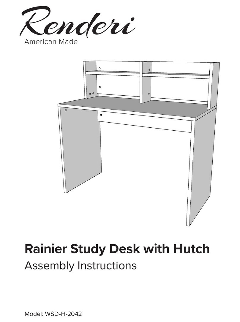 Renderi Rainier WSD-H-2042 User manual