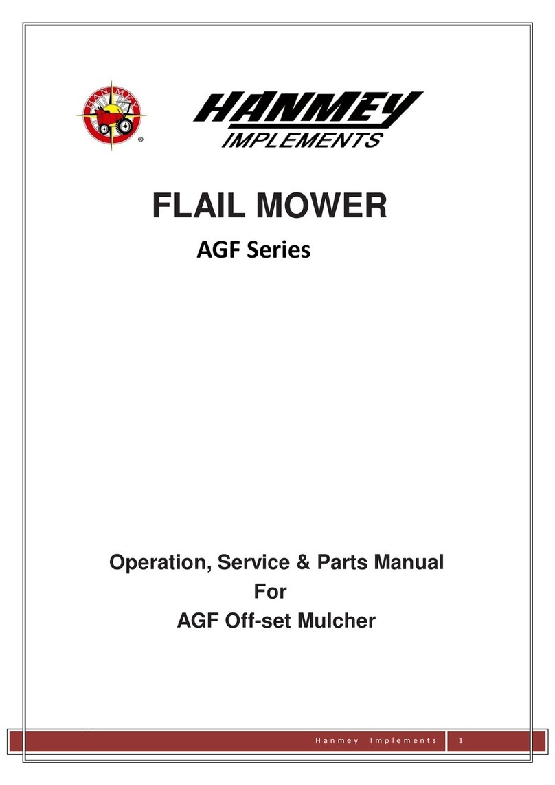 HANMEY AGF Series Operation, service & parts manual