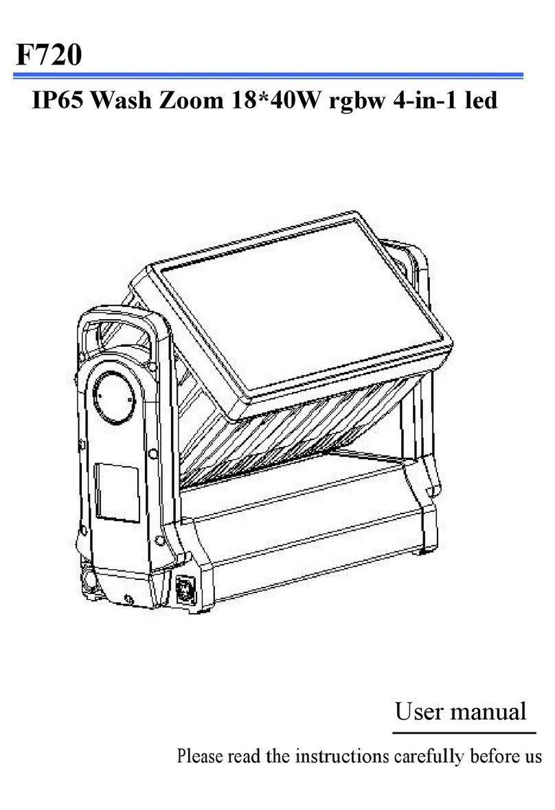 Beyond Lighting F720 user manual