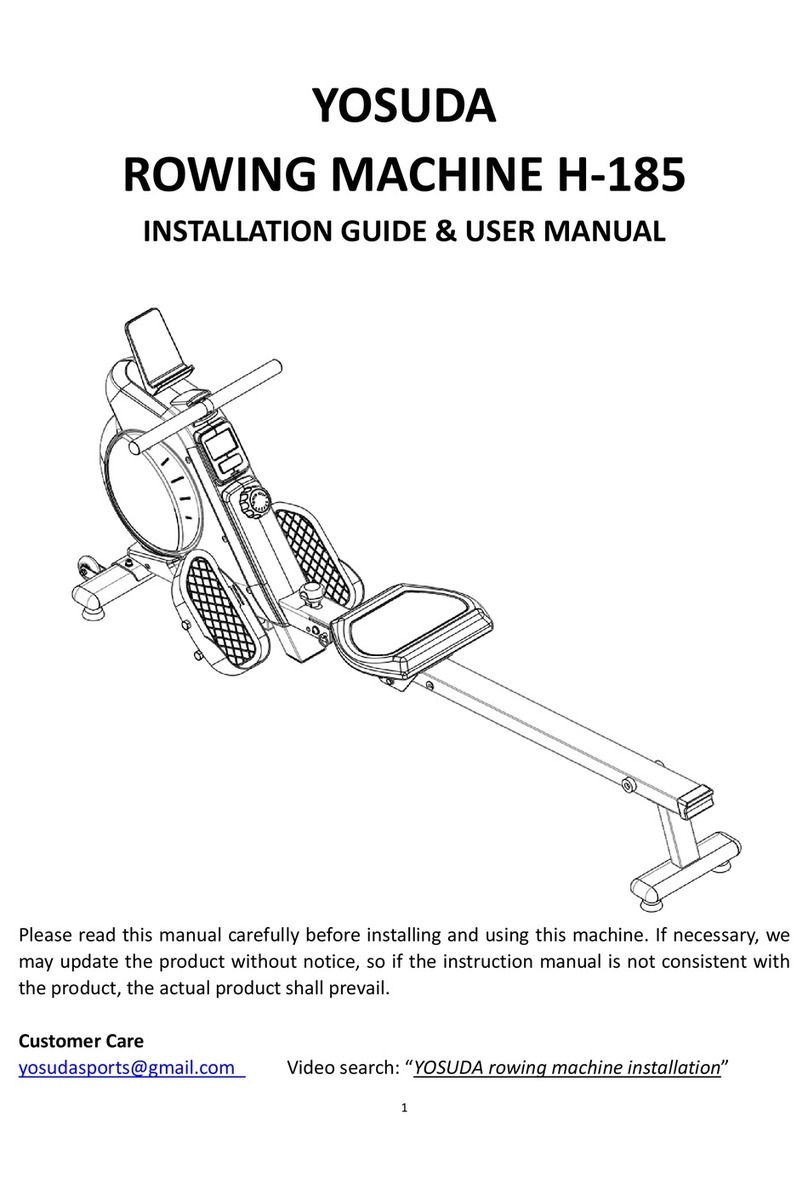 YOSUDA H-185 Installation guide & user manual