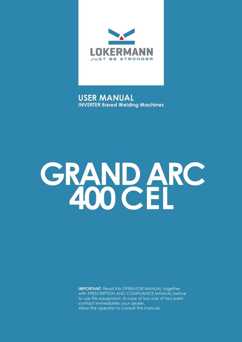 LOKERMANN GRAND ARC 400 CEL user manual