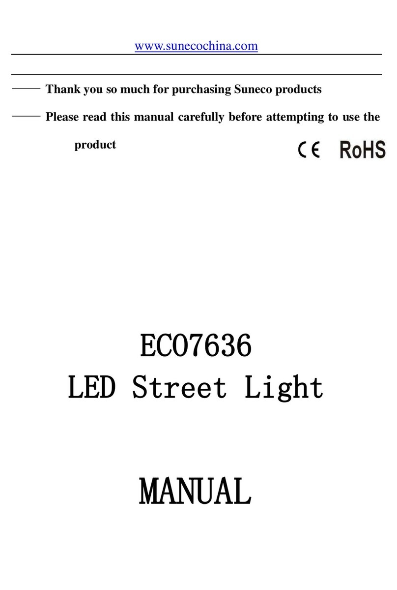 Suneco ECO76360 Series manual