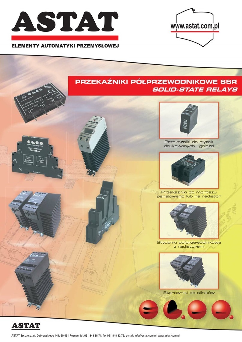 ASTAT 88D-10100 User manual
