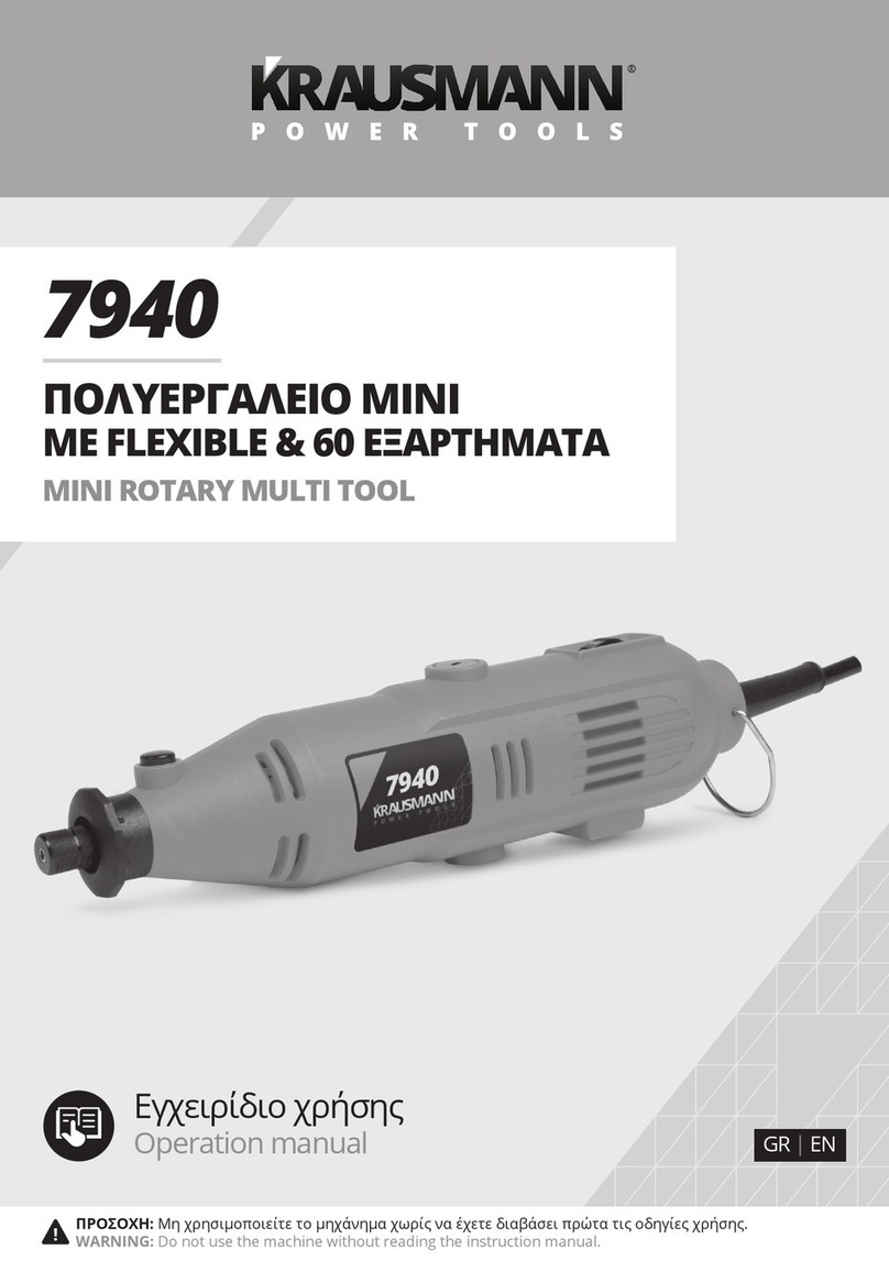 KRAUSMANN 7940 Operation manual