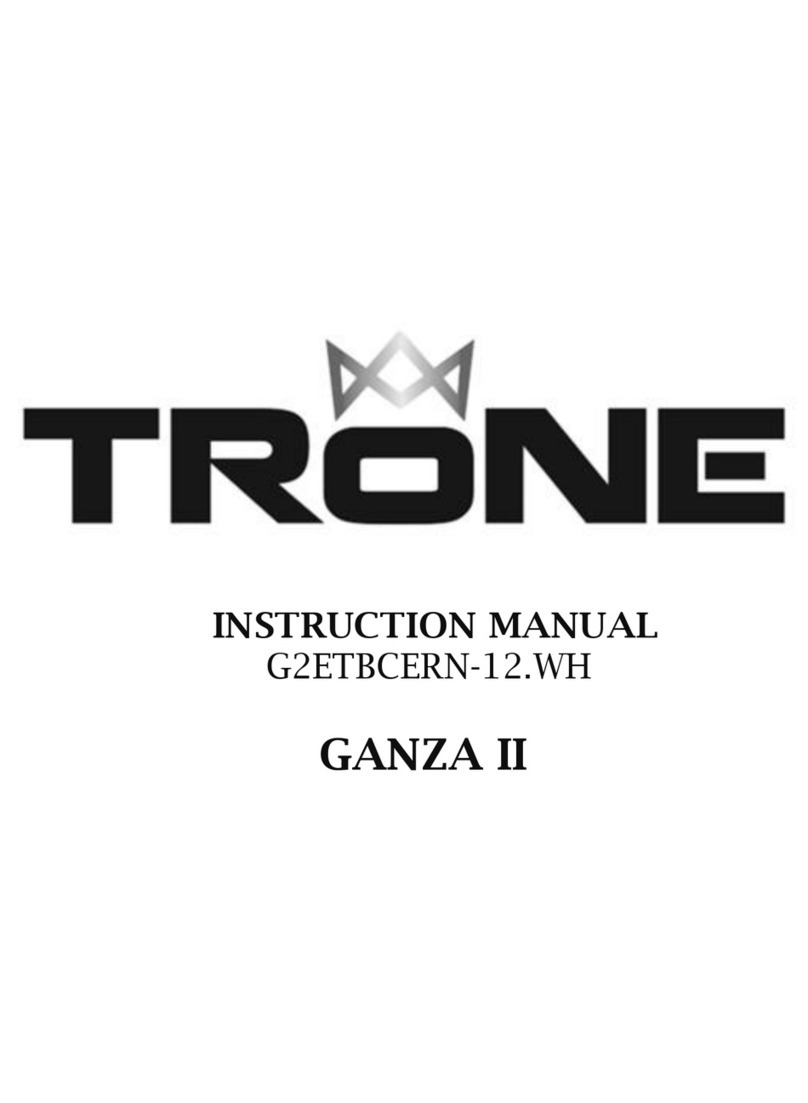 TRONE GANZA II instruction manual