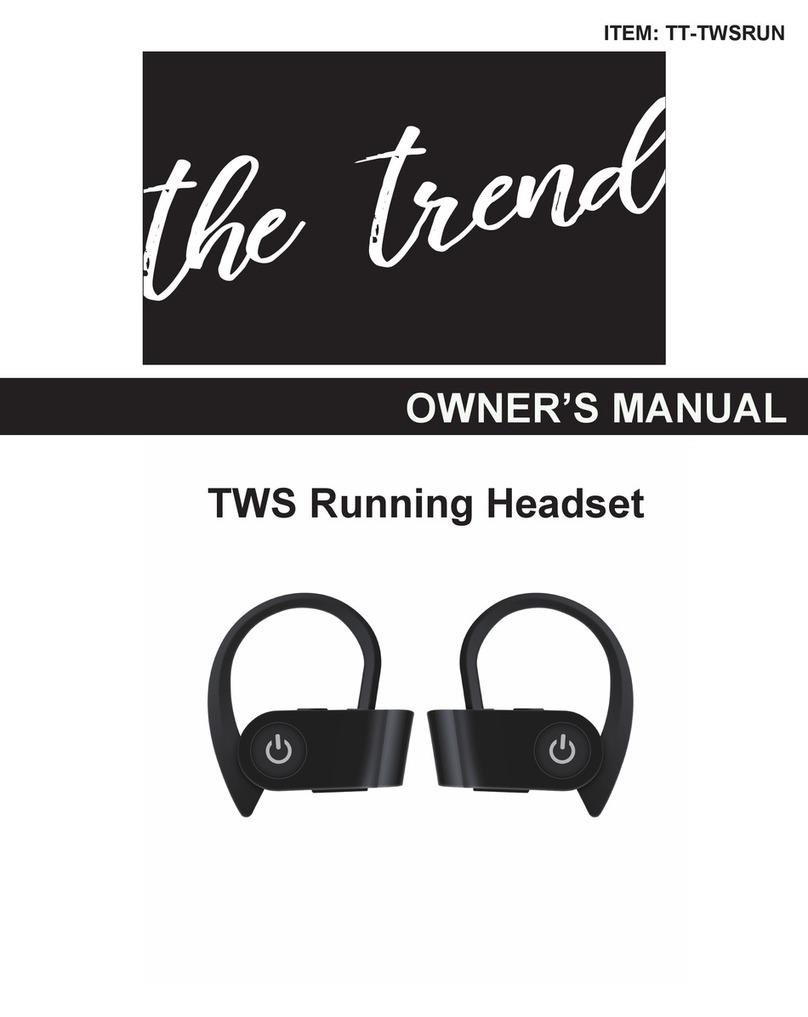 The Trend TT-TWSRUN owner's manual