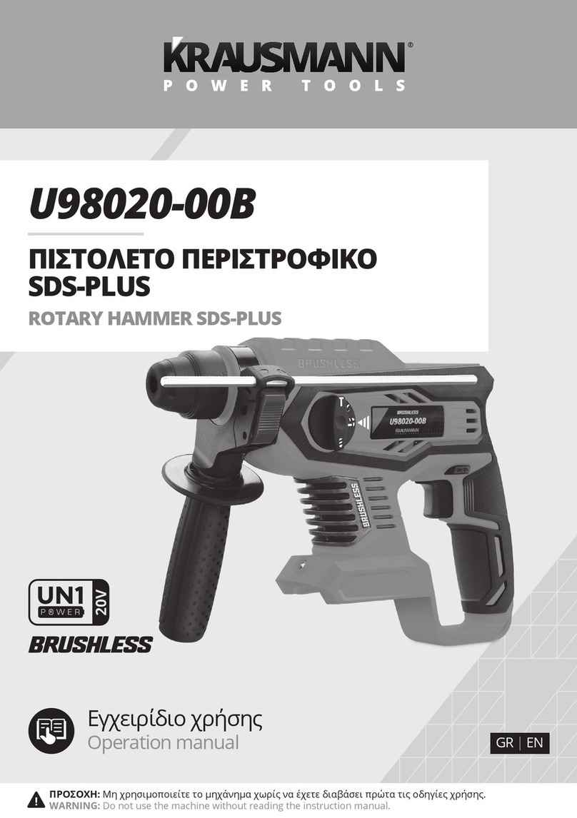 KRAUSMANN U98020-00B Operation manual