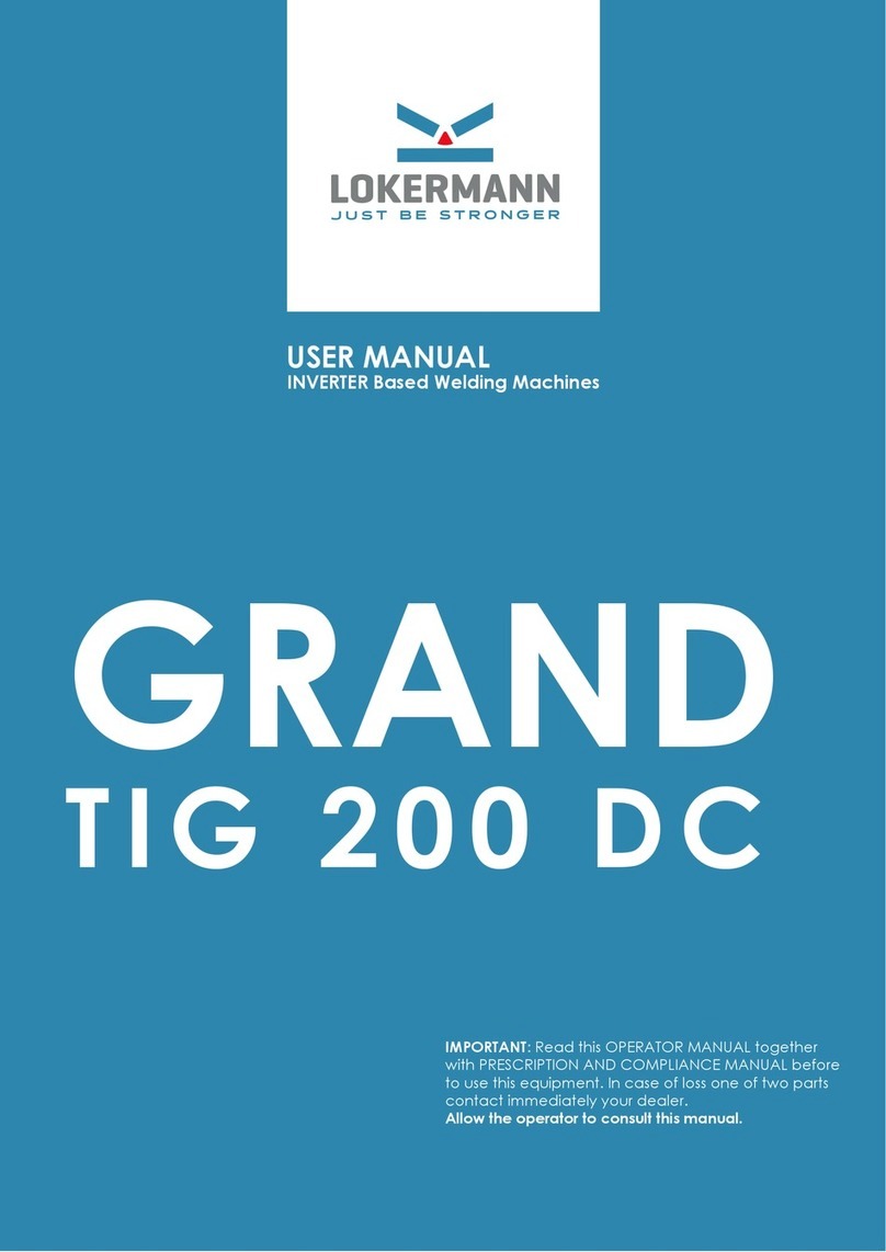 LOKERMANN GRAND TIG 200 DC user manual