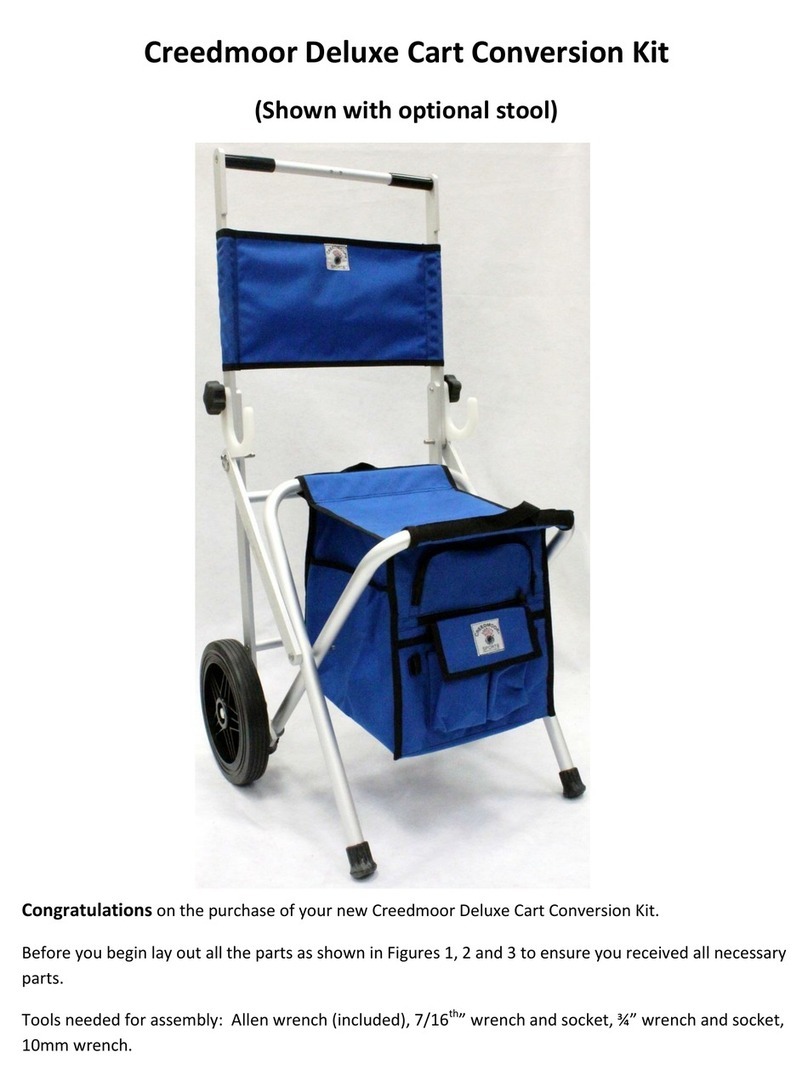 Creedmoor Deluxe Cart Conversion Kit manual