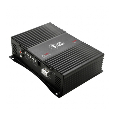 Bass Habit SE600.1DF User manual