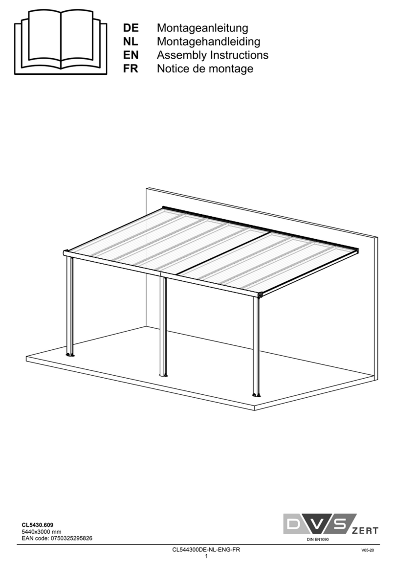 DVS ZERT Compact Line CL5430.609 Assembly instructions