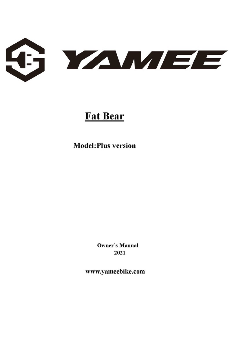 YAMEE Fat Bear owner's manual