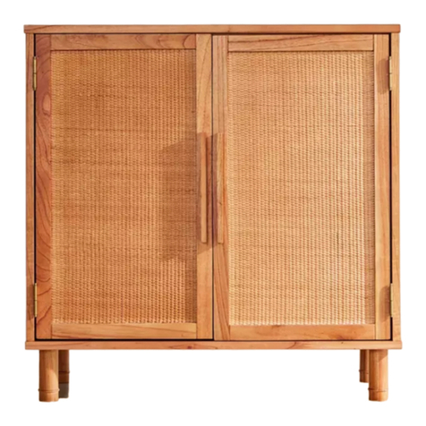 URBAN OUTFITTERS DELANCEY STORAGE CABINET 51704286 Assembly instructions