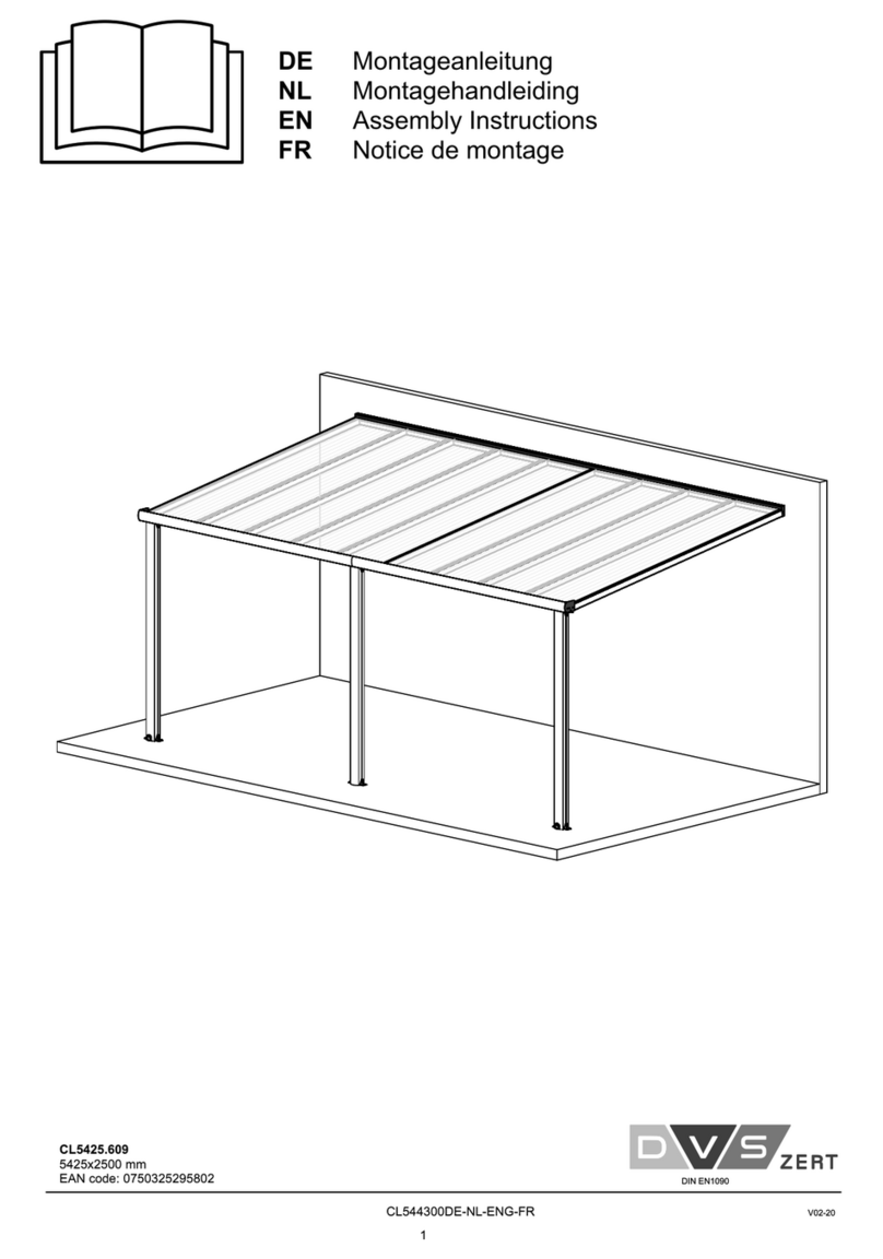 DVS ZERT Compact LIne CL5425.609 Assembly instructions
