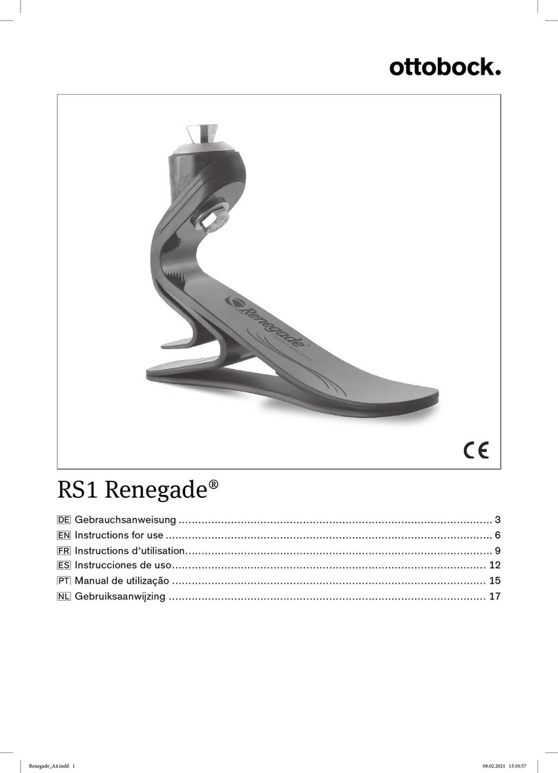 Otto Bock Renegade RS1 Instructions for use