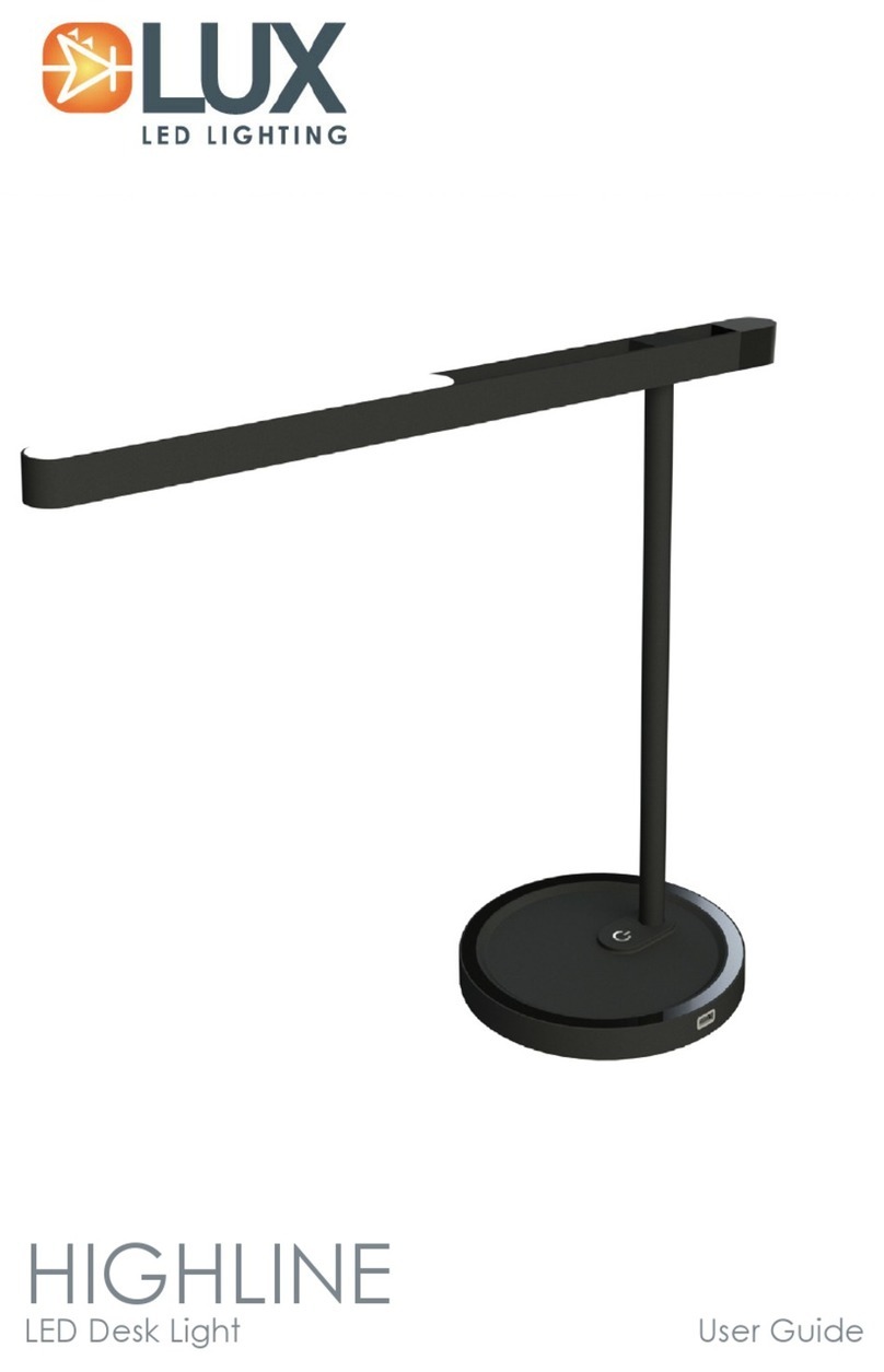 LUX HIGHLINE User manual