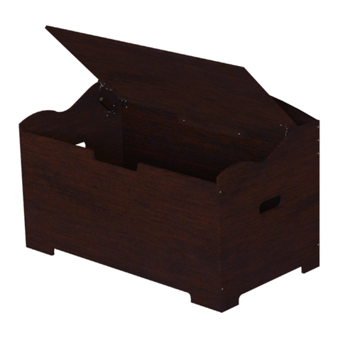 DIBSIES MODERN EXPRESSIONS TOY BOX Assembly manual