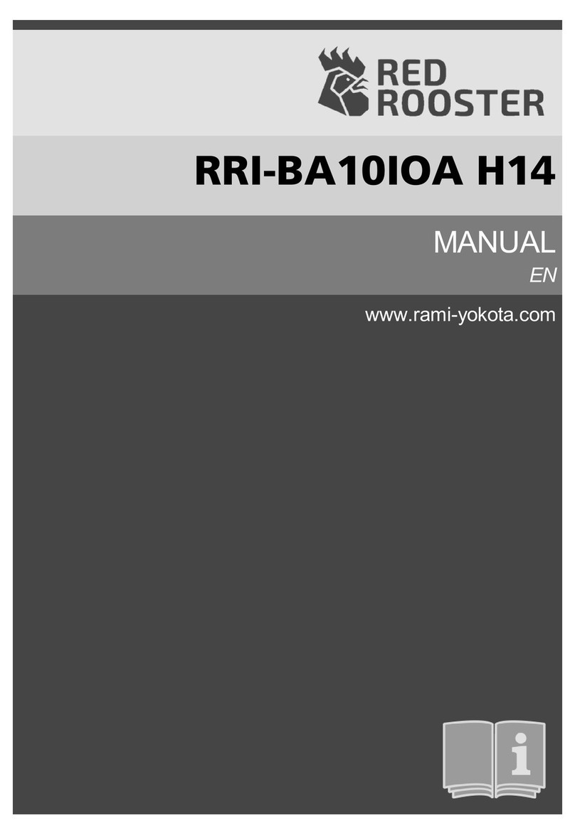 RED ROOSTER RRI-BA10IOA H14 manual