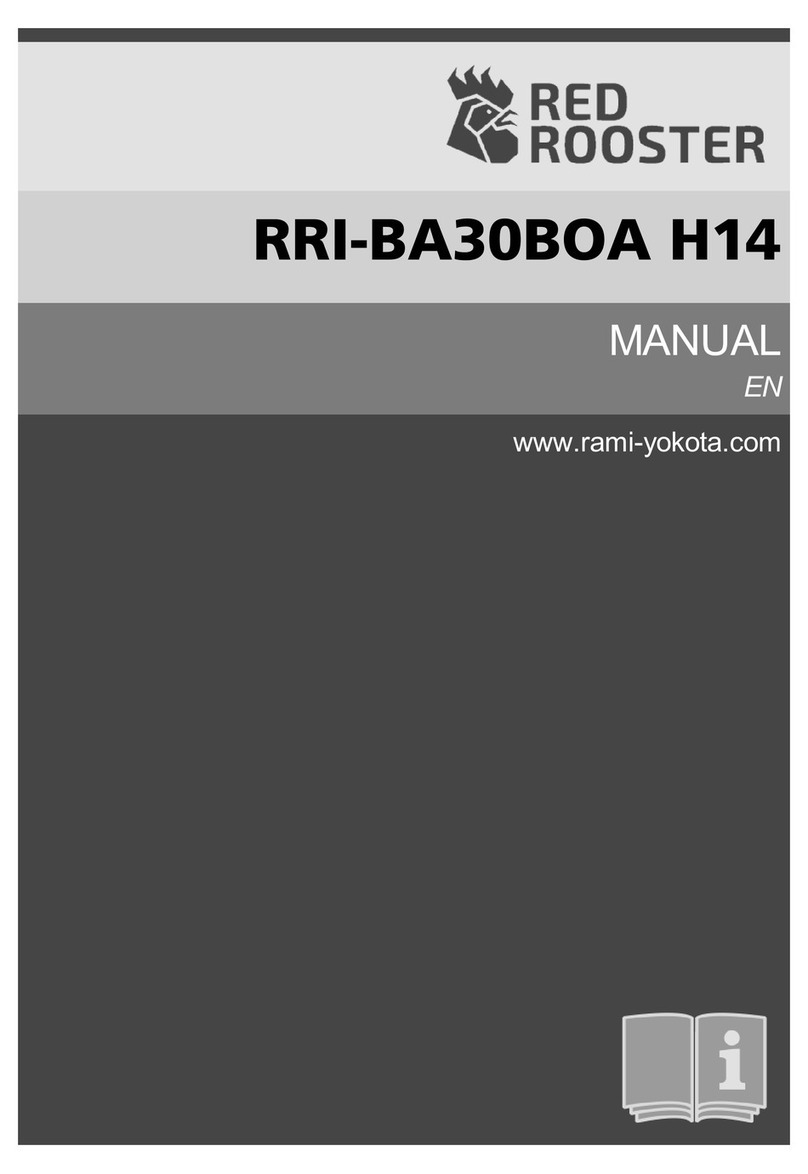 RED ROOSTER RRI-BA30BOA H14 manual
