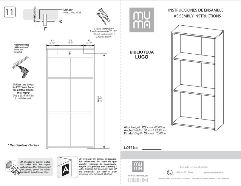 MUMA LUGO User manual