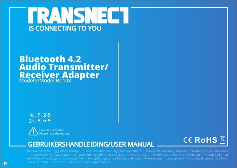 TRANSNECT BC108 manual