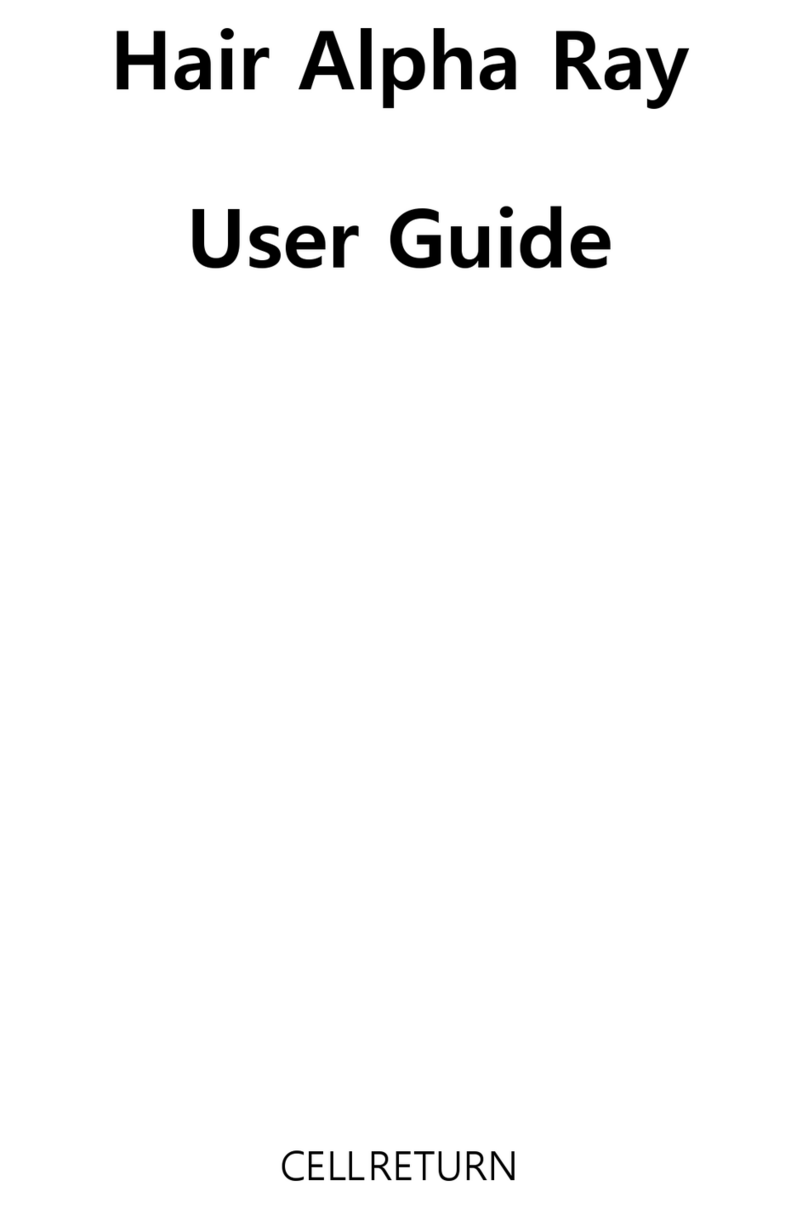 CELLRETURN Hair Alpha Ray Premium HA-M2192 user guide