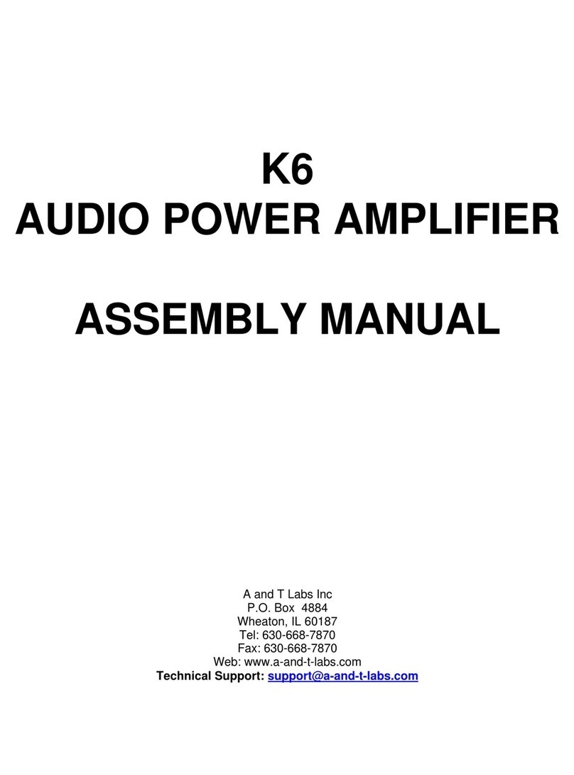 A and T Labs K6 Assembly manual