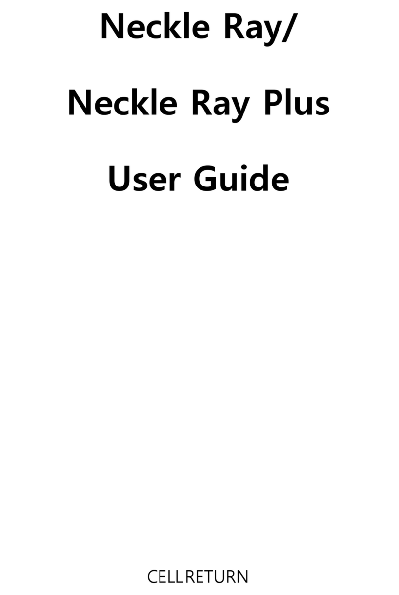 CELLRETURN Neckle Ray user guide