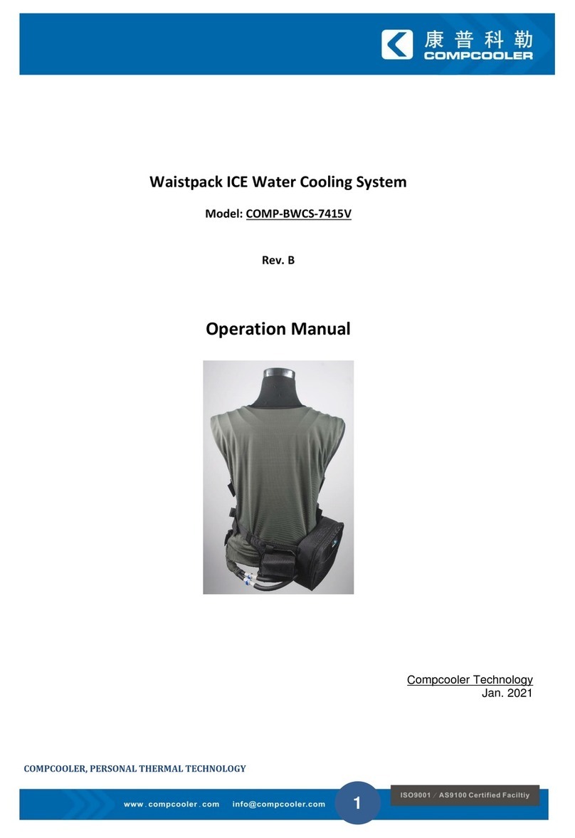 Compcooler COMP-BWCS-7415V Operation manual