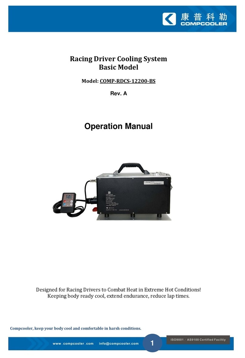 Compcooler COMP-RDCS-12200-BS Operation manual