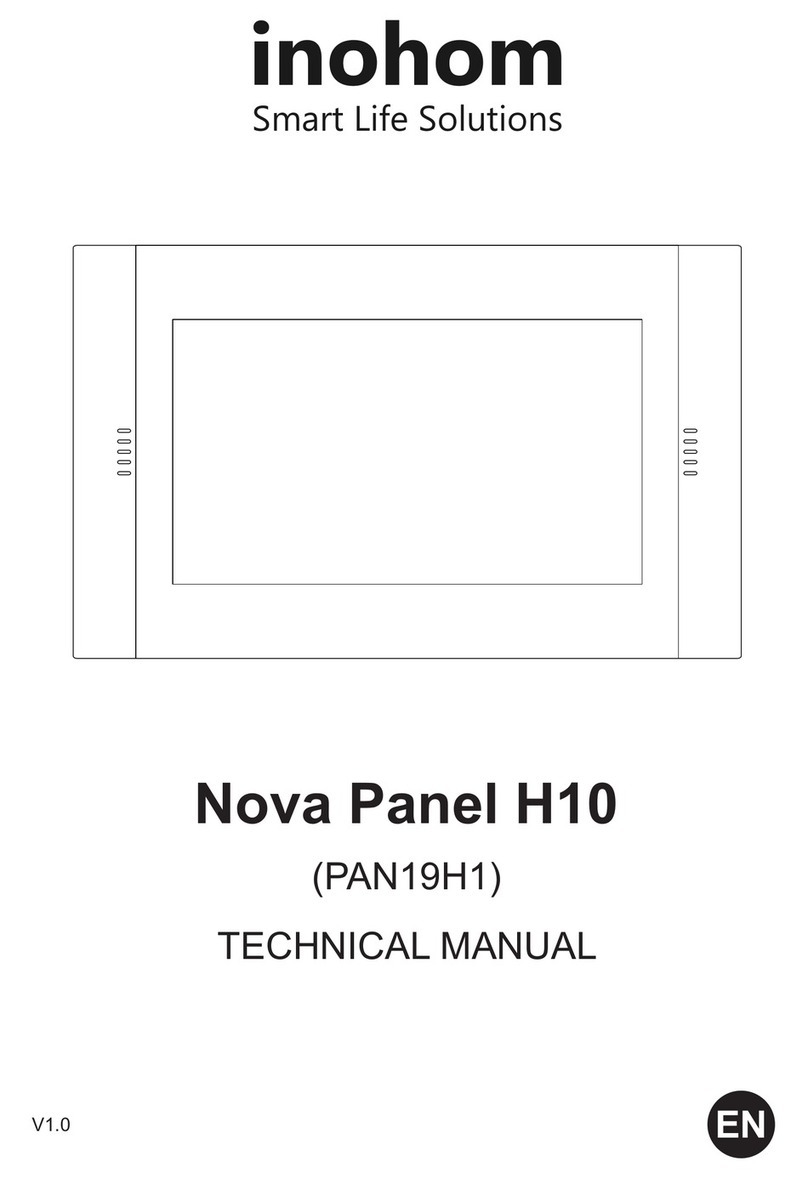 inohom Nova Panel H10 Technical manual