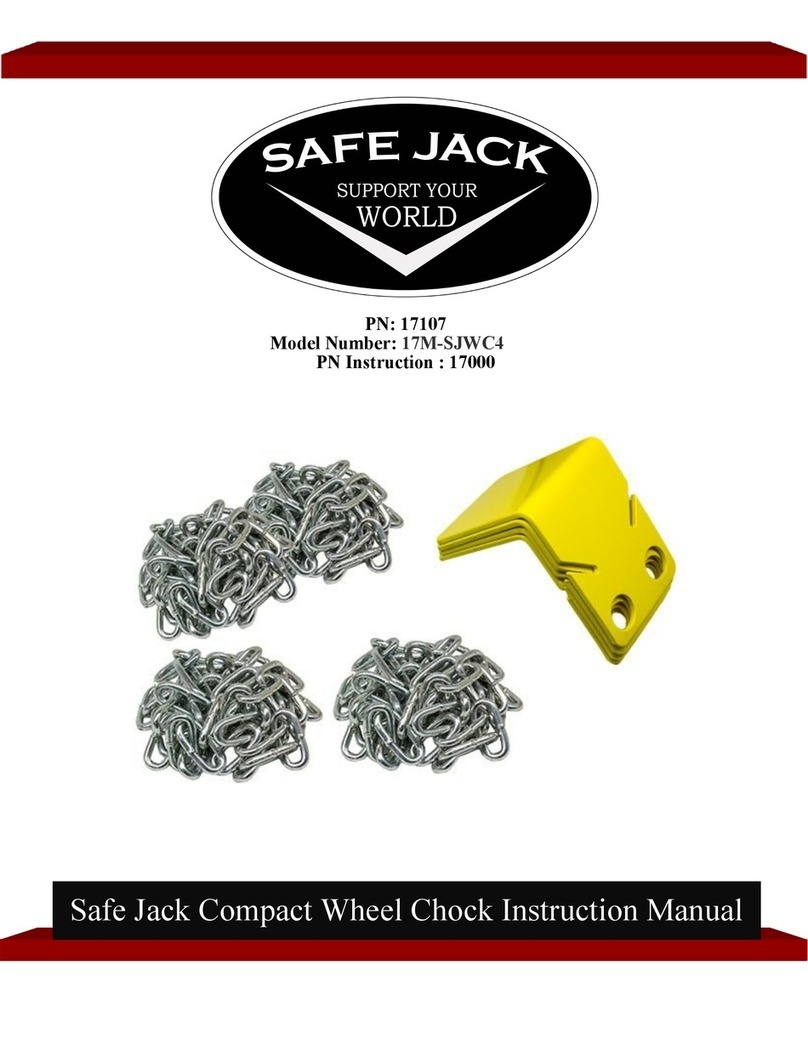 SAFE JACK 17M-SJWC4 User manual