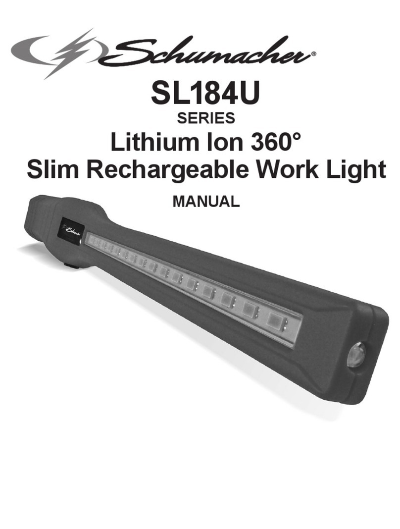 Schumacher SL184U Series User manual