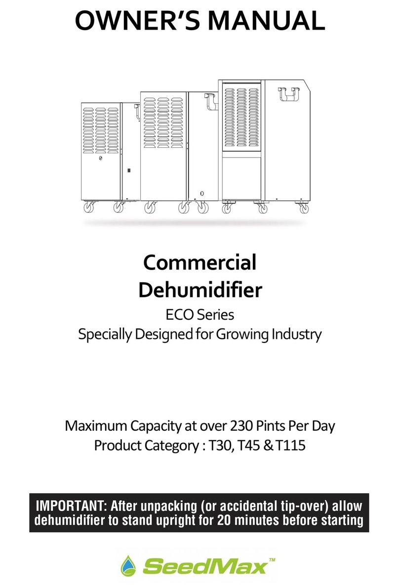 Seedmax ECO Series owner's manual
