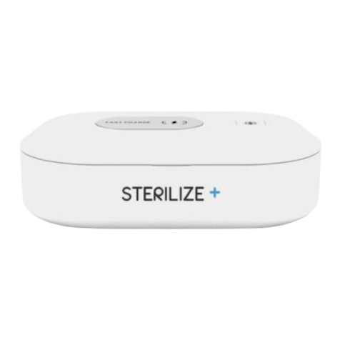 Sterilize+ UV PHONE SANITIZER User manual