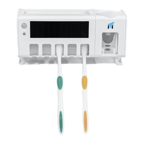 Medisan UV SANITIZING TOOTHBRUSH HOLDER manual Medisan UV SANITIZING TOOTHBRUSH HOLDER manual