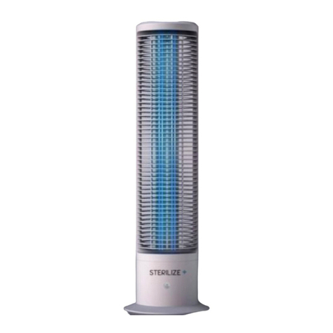 Sterilize+ UV-C SANITIZING TOWER manual