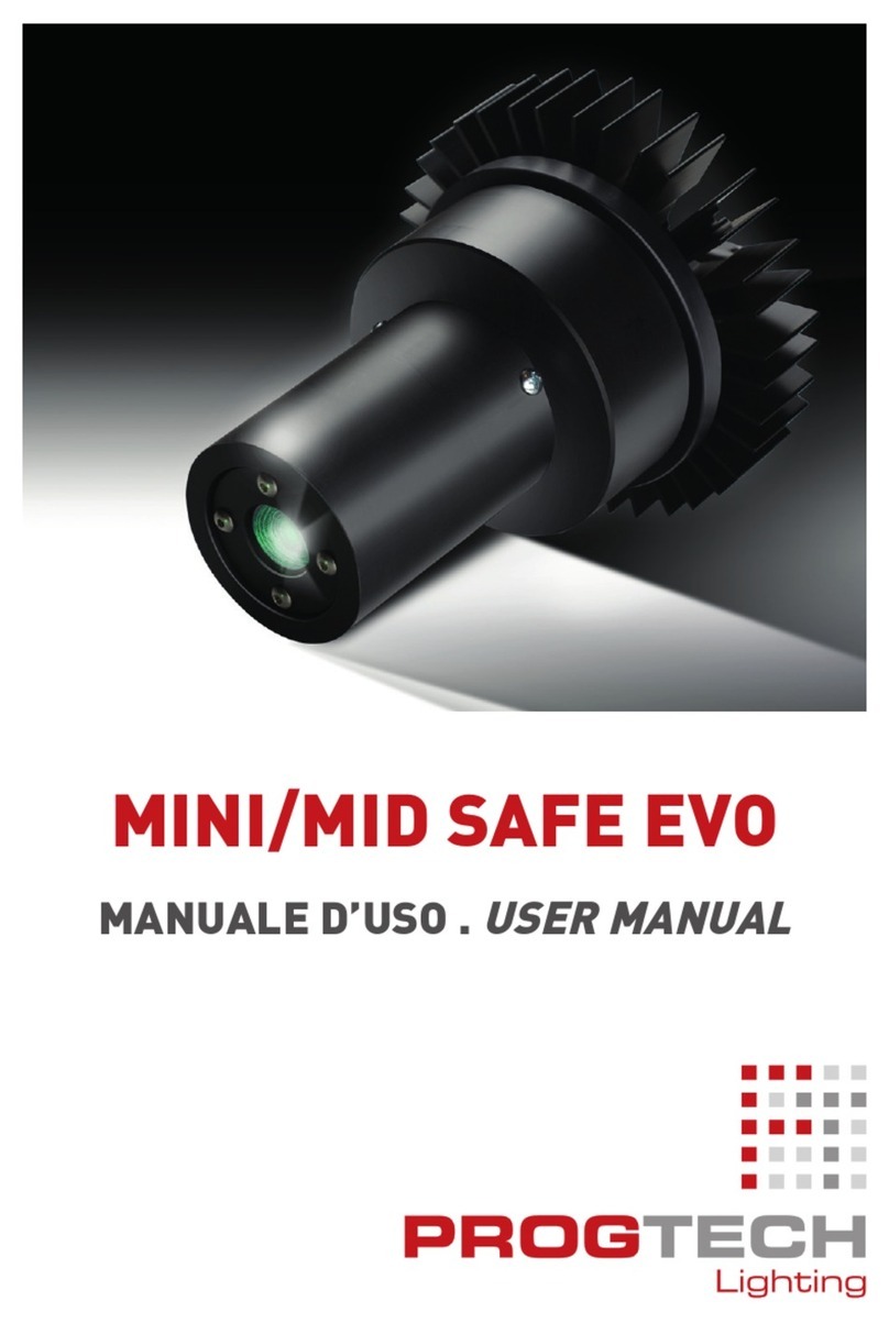 PROGTECH Lighting MINI SAFE EVO User manual