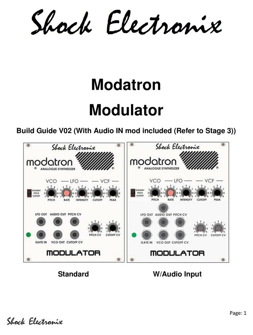 Shock Electronix Modatron Modulator Build guide