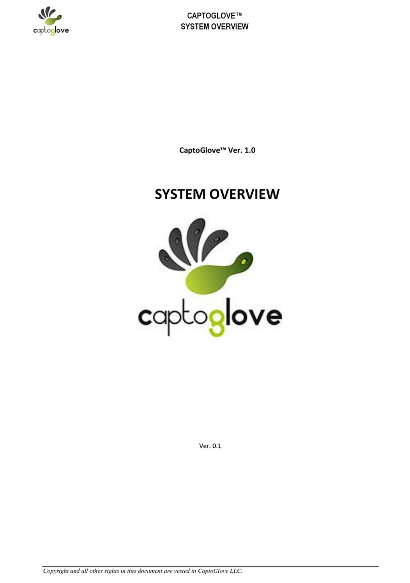 CAPTOGLOVE CAPTOGLOVE manual