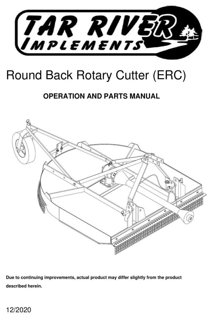 Tar River ERC Operation and parts manual