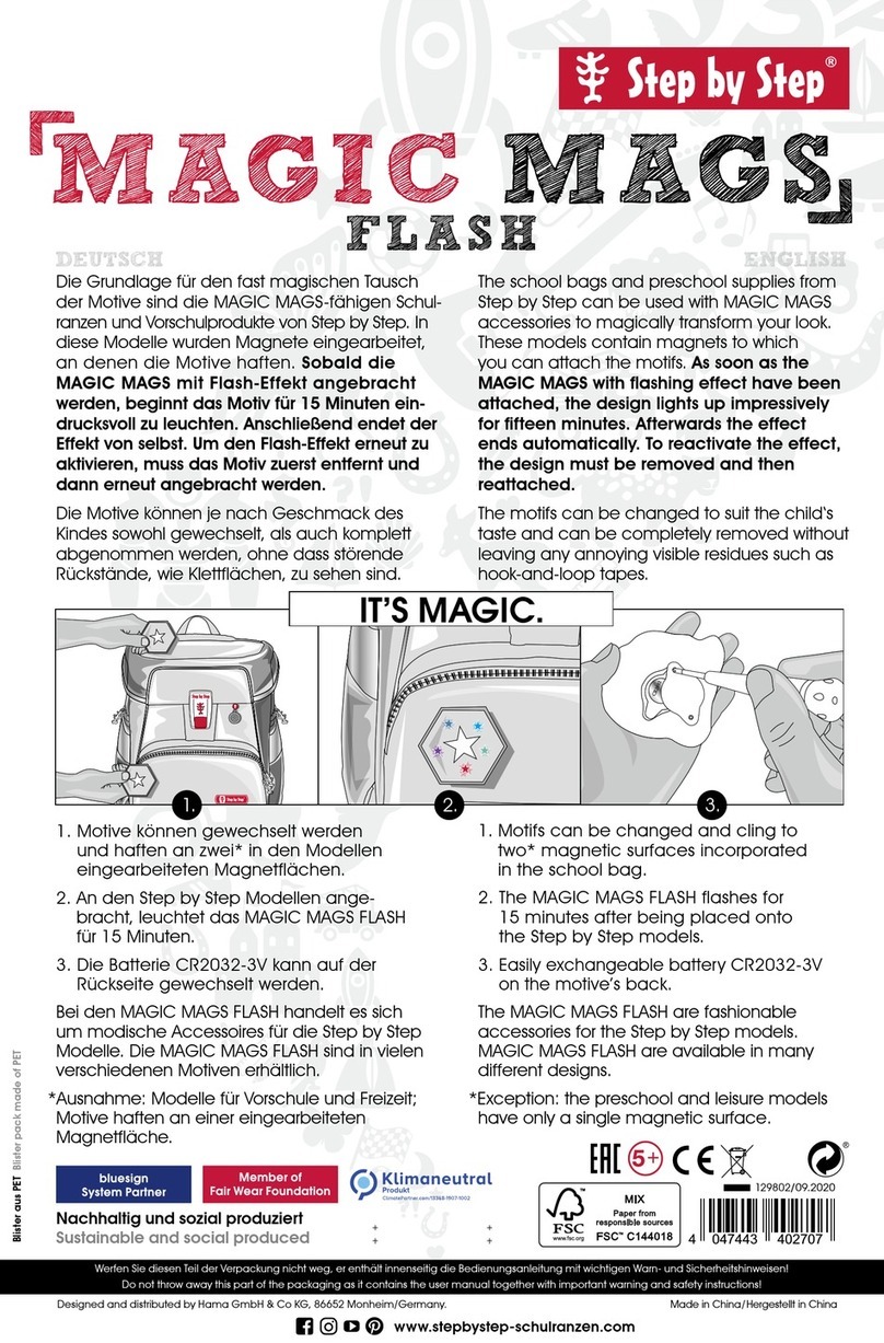 Step by step MAGIC MAGS FLASH User manual