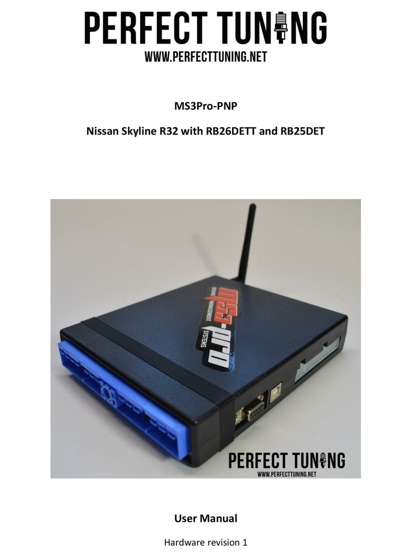 Perfect Tuning MS3Pro-PNP User manual